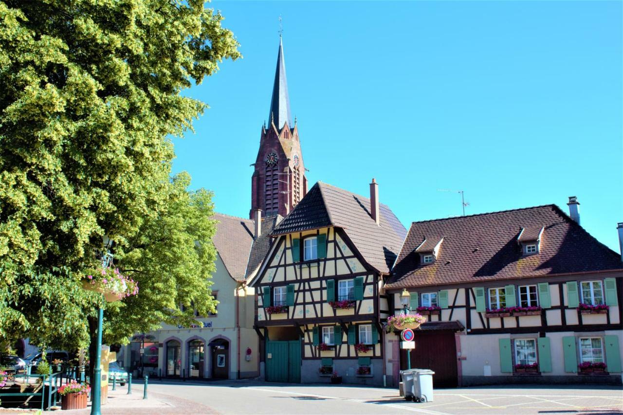 ScherwillerLa Halte Des Vignes - Route Des Vins D'Alsace公寓 外观 照片